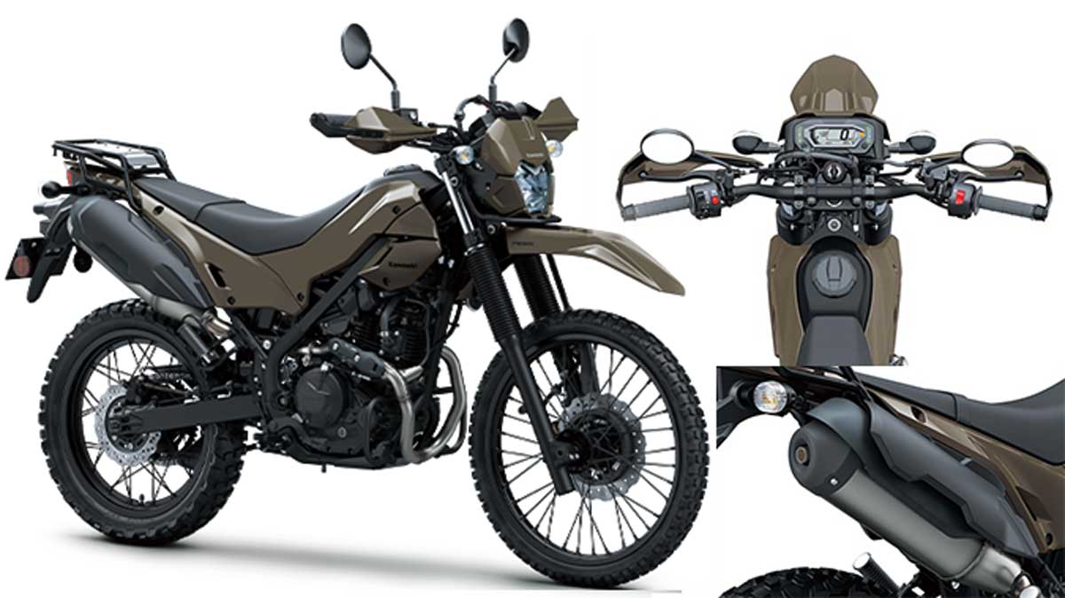 Kawasaki KLX230 DF 2026 Meluncur, Motor Trail Dual-Purpose Serbaguna