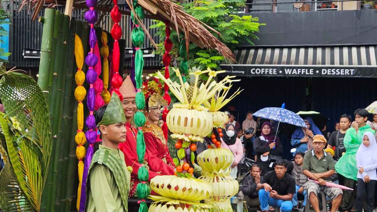 Daftar Lengkap Pemenang Pawai Pembangunan Belitung 2025, Kategori Tingkat SD Hingga Umum