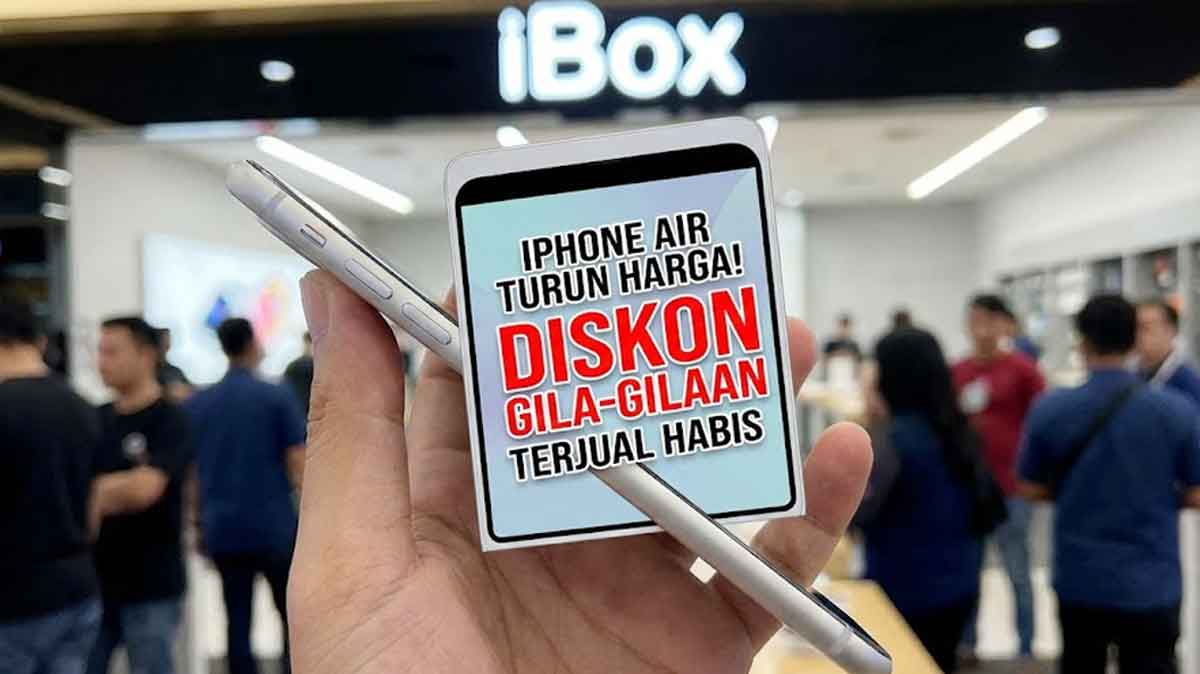 Turun Rp3 Juta! Harga iPhone Air di iBox Kini Makin Terjangkau
