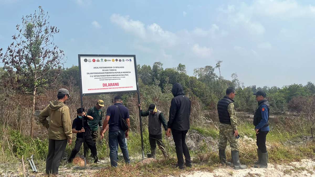 Lahan Tambang CV Irpau Hero Disegel, Pemilik Bungkam, Aktivis Desak Satgas PKH Transparan