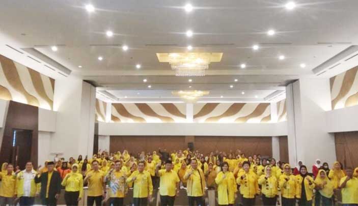 KPPG Babel Gelar Pendidikan Politik Bidang Perempuan Golkar, untuk Pemenangan Pemilu 2024