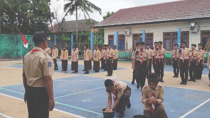 SMK Negeri 1 Tanjungpandan Melaksanakan Persami