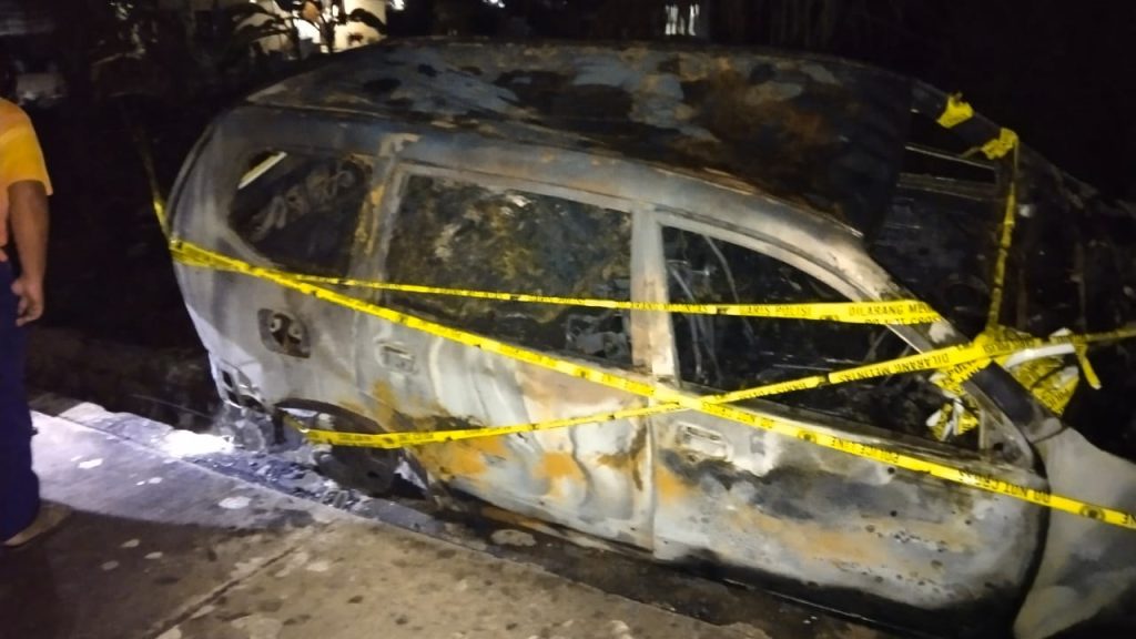 Sudah 3 Mobil Terbakar di Jalan Sijuk, Kapolsek Tanjungpandan Duga Untuk Ngerit BBM