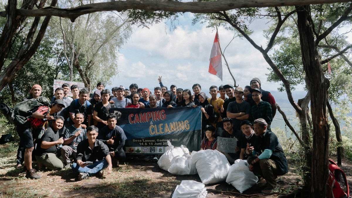 Wisata Gadong Hill Belitung Bebas Sampah, Aksi Nyata GAPABEL di Hari Lingkungan Hidup Sedunia 2024