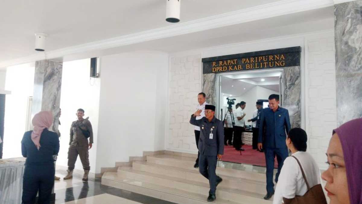 Paripurna Perubahan APBD Belitung 2026 Ditunda, Hanya 11 Anggota DPRD Hadir