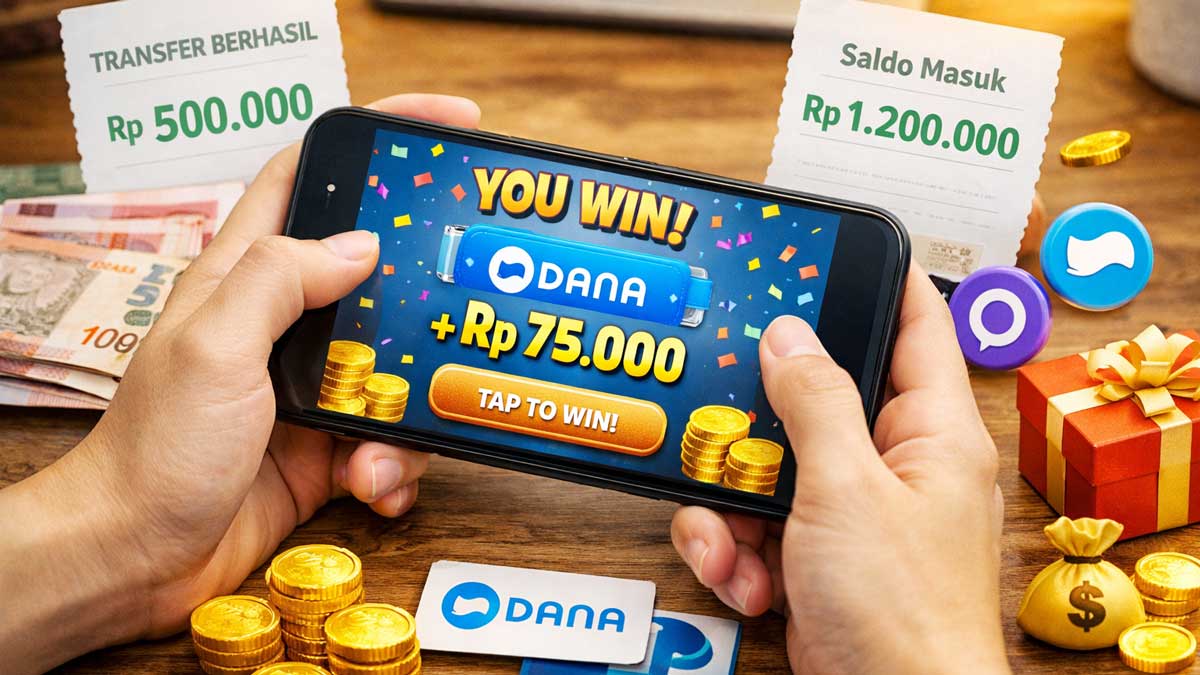 Liburan Produktif, 10 Game Penghasil Saldo DANA Tanpa Top Up