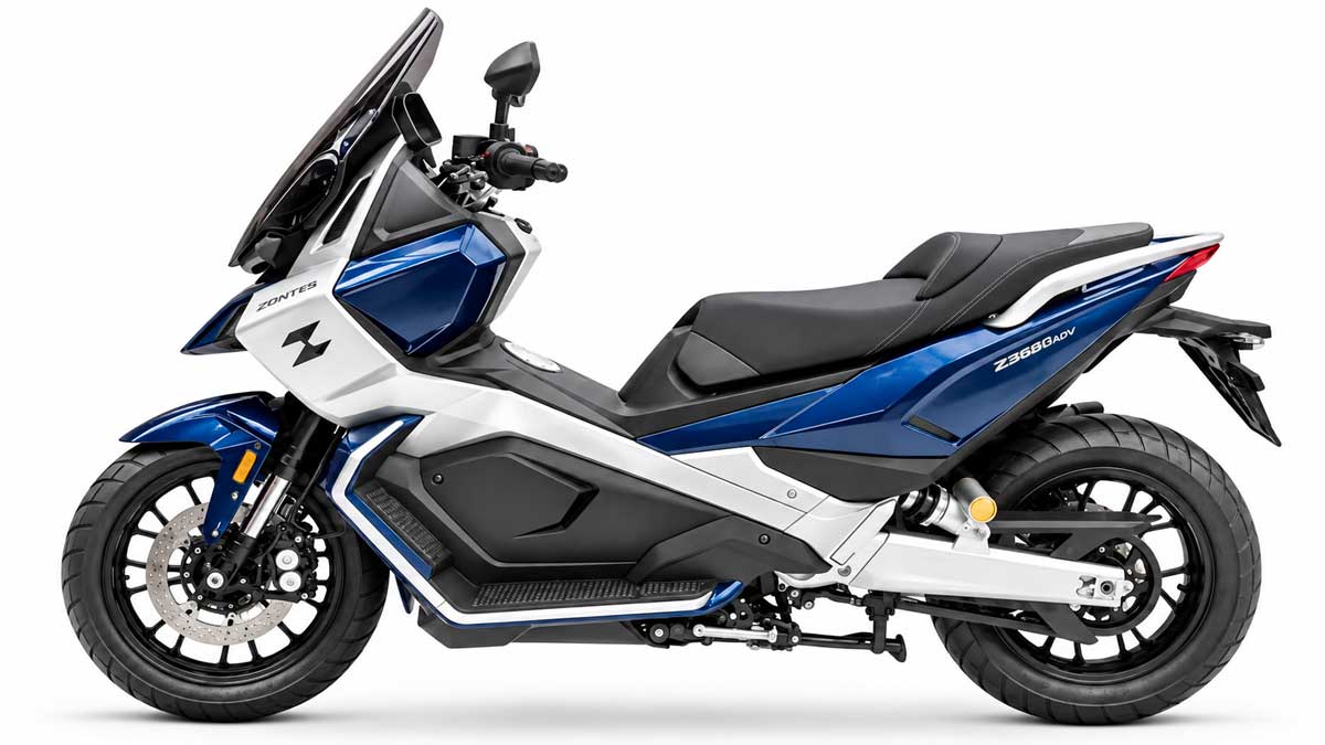 ZXMoto Siapkan Skutik Adventure 250 cc Bermesin Twin, Kapan Meluncur?