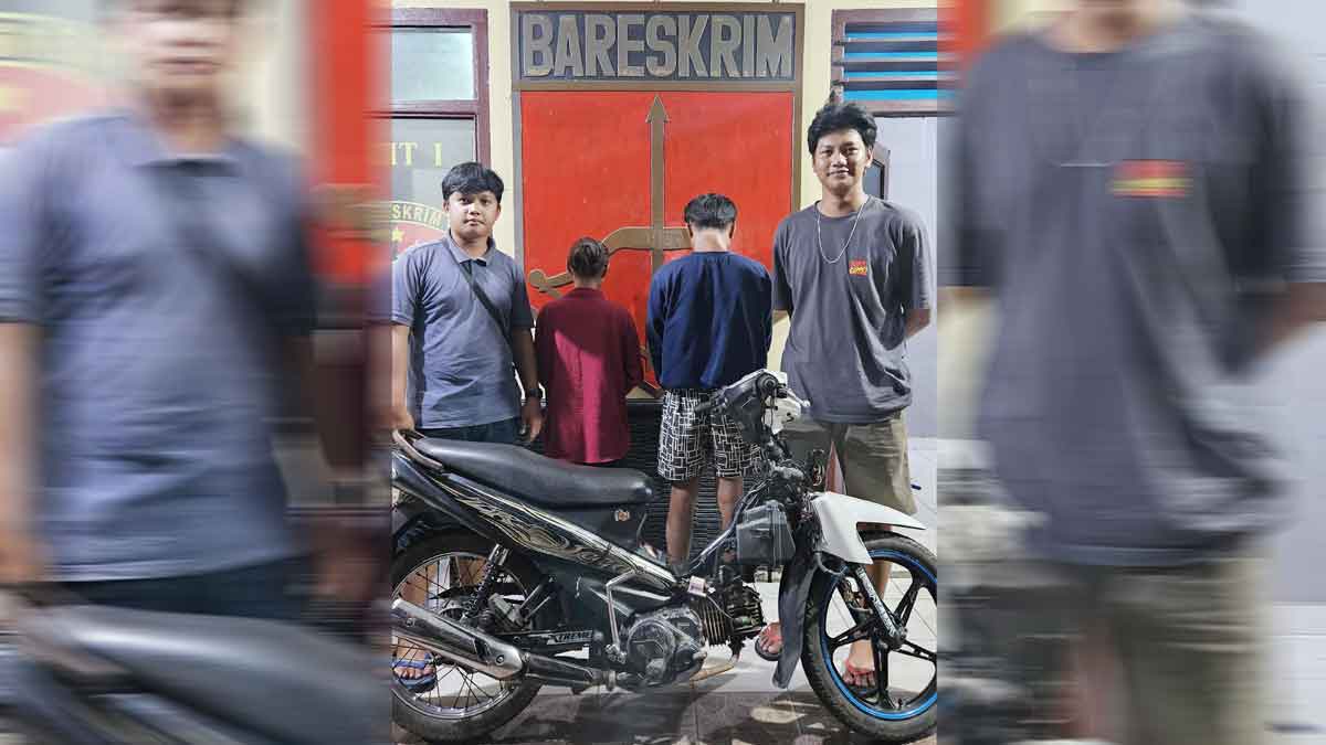 Pasangan Suami Istri Asal Membalong Kompak Curi Motor di Belitung, Sudah Beraksi di 4 Lokasi