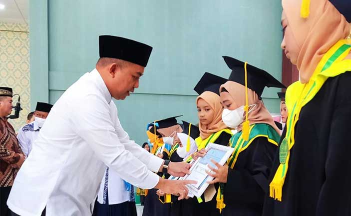 Molen Apresiasi Wisuda Santri se Kota Pangkalpinang