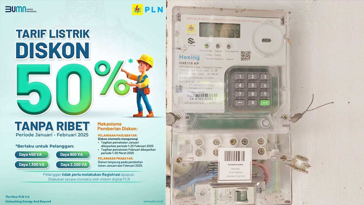 Diskon Listrik 50% PLN Kapan Berakhir? Cek Jadwal dan Cara Dapatkannya