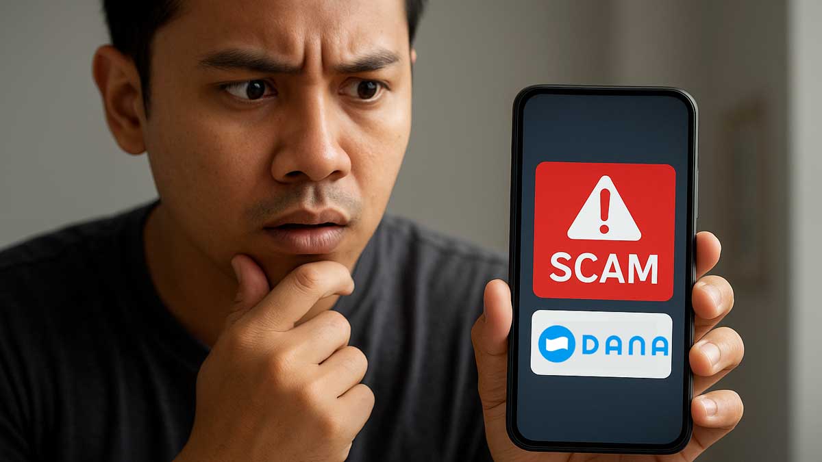 Cara Aman Klaim Saldo DANA 2025 Lewat HP: Jangan Asal Klik Link, Phishing Ngintai Setiap Detik
