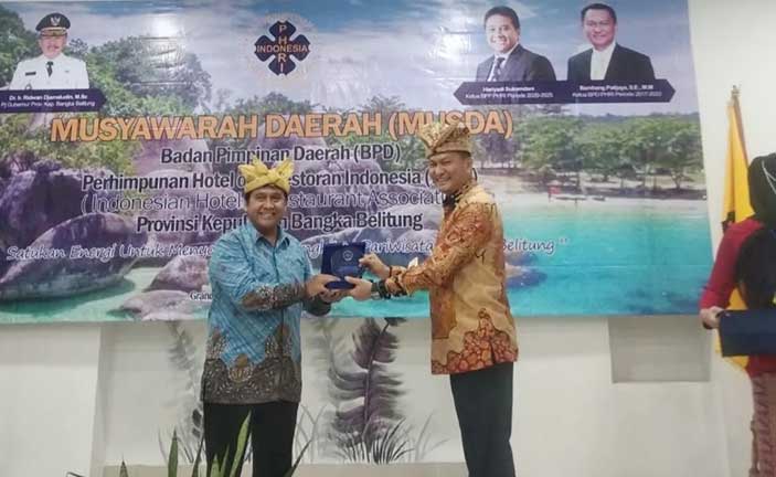 Terpilih Jadi Ketua PHRI Babel, Bambang Patijaya Optimis Wujudkan Pariwisata Sektor Unggulan 
