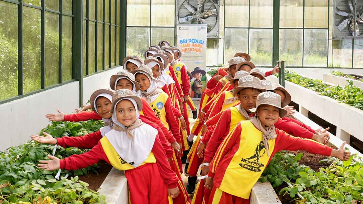 BRI Peduli Rayakan Hari Anak Nasional 2025 dengan Agroedukasi, Dukung Pendidikan Karakter Sejak Usia Dini