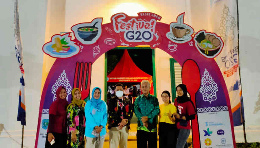 Ada Bazar UMKM Festival G20, Lokasinya Depan Galeri KUMKM  Belitung