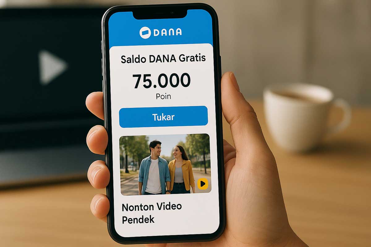 Cara Dapat Saldo DANA Gratis Modal Nonton Video Pendek, Bisa Terkumpul Ratusan Ribu