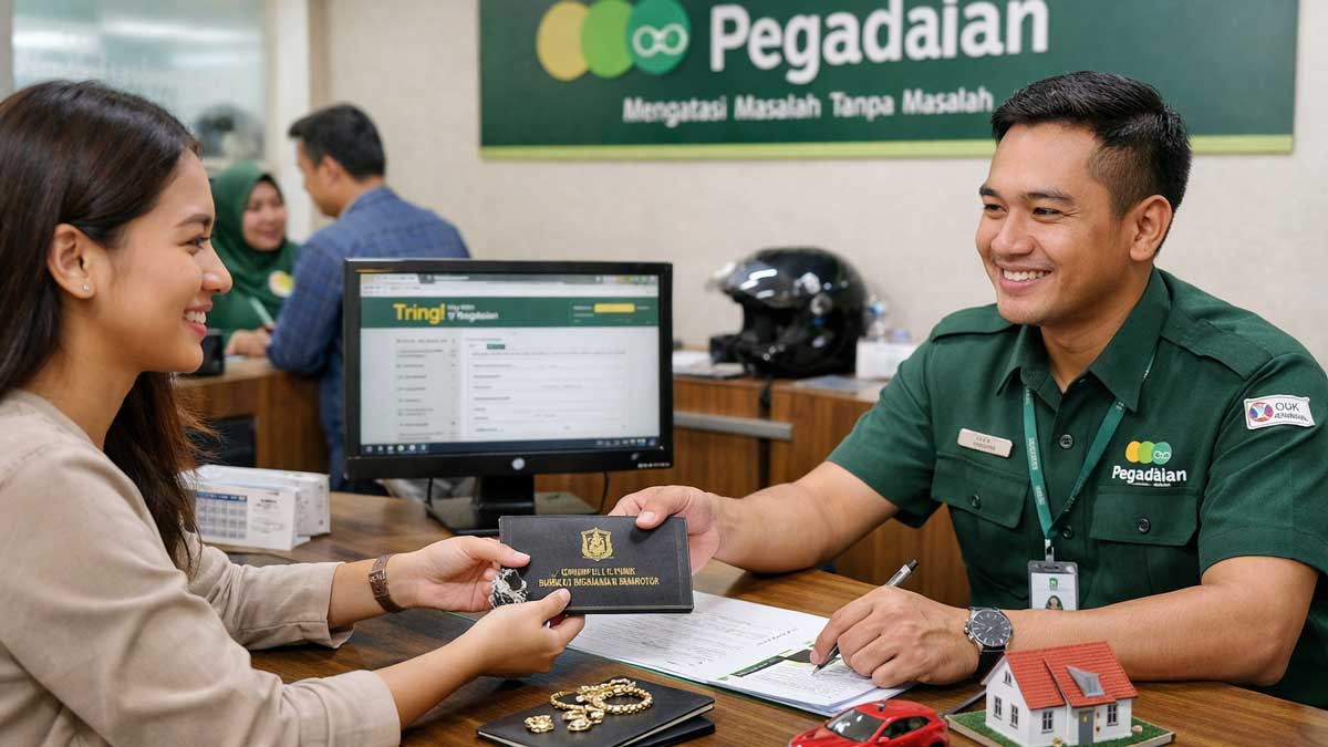 Syarat dan Cara Pinjam Uang di Pegadaian Terbaru 2025, Proses Cepat dan Banyak Pilihan