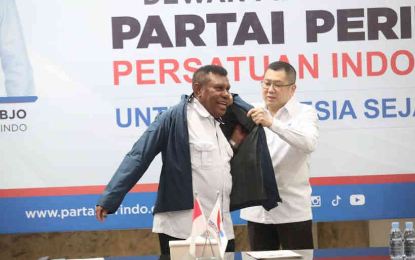 Letjen (Purn) Ali Hamdan Bogra Dilantik Hary Tanoesoedibjo, Pimpin Partai Perindo Papua Barat Daya