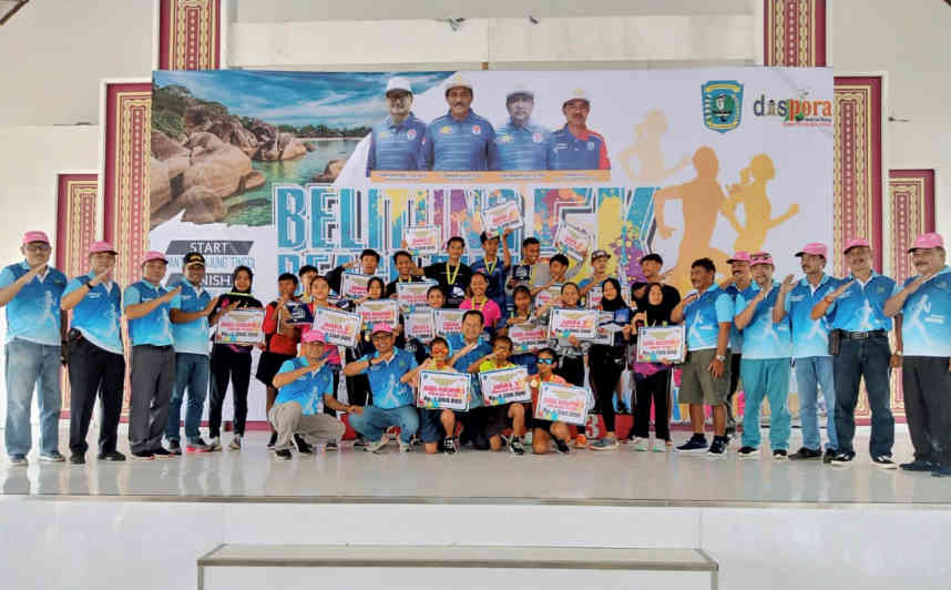 Belitung Beach Run 5K Sukses Digelar