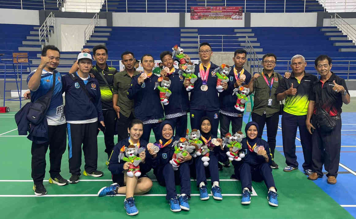 Tenis Meja Belitung Sumbang 5 Medali di Porprov Babel 2023, Bangka Tengah Masih Memimpin
