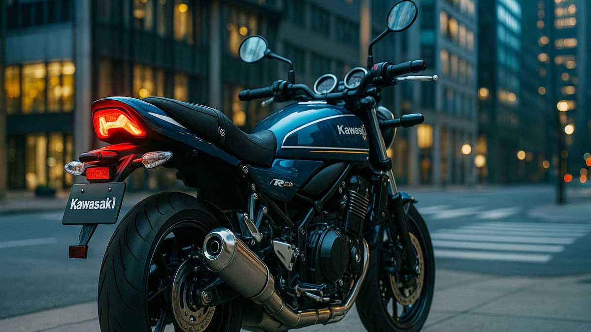 Bocoran Kawasaki Z400RS, Motor Retro Klasik 4 Silinder 400cc Sentuhan Modern