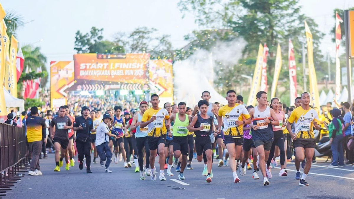 Yuk Daftar! Bhayangkara Babel Run 2026 Hadirkan 5K, 10K, 21K untuk Semua