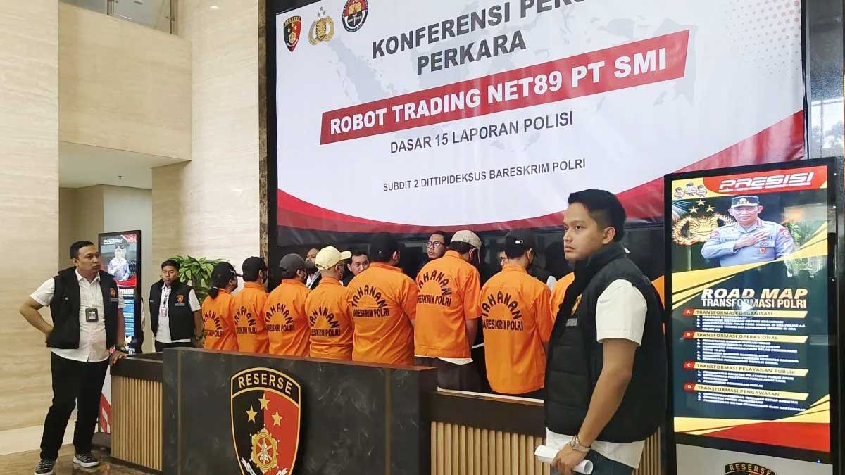 Daftar Lengkap 15 Tersangka Kasus Net89, Bareskrim Polri Gandeng Interpol Kejar 3 DPO