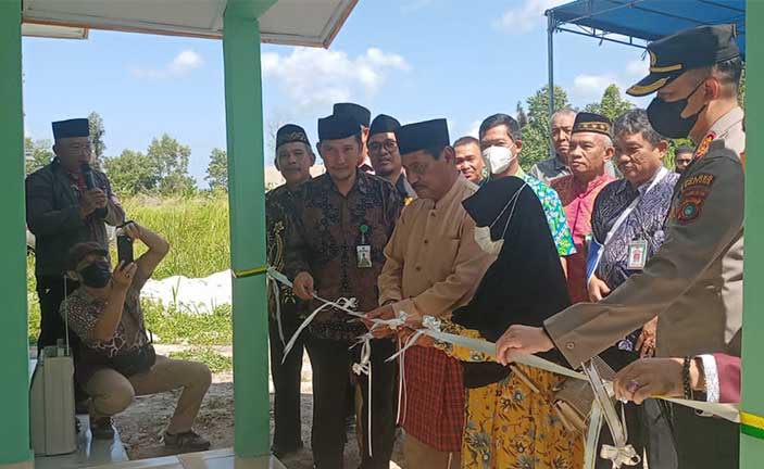Diresmikan Bupati, Baznas Belitung Serahkan Bantuan Rumah Layak Huni untuk Mala