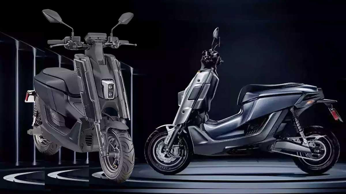 Yamaha EMF Resmi Meluncur, Skuter Listrik Bergaya Robot Tempur Tampil Beda