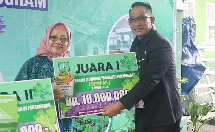 Lomba GEMPAR Distangan Beltim Dukung Program 'Yuk Ke Ume' 