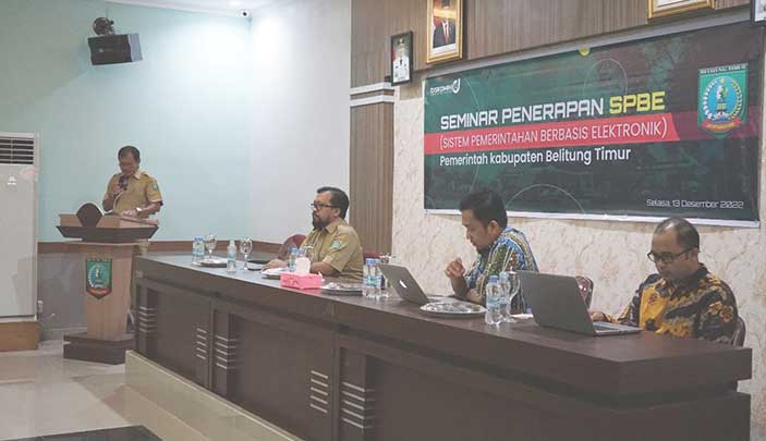 Diskominfo Belitung Timur Targetkan Indeks SPBE 2023 Meningkat