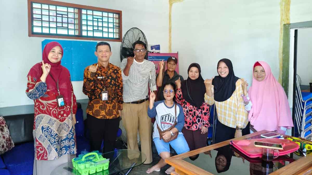 Ombudsman Babel Kunjungi Penyandang Disabilitas Belitung, Janjikan Kemudahan Layanan Pengaduan