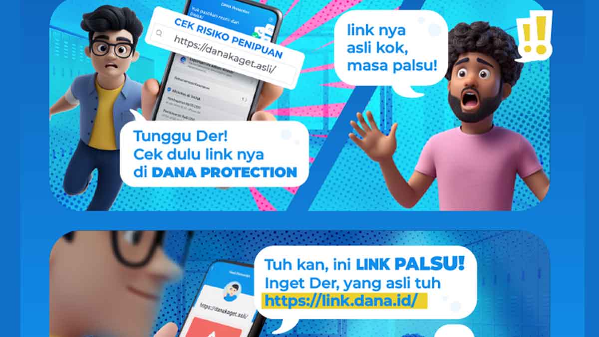 Tips Aman Klaim Saldo DANA Kaget 2025, Waspada Link Palsu Penipu!