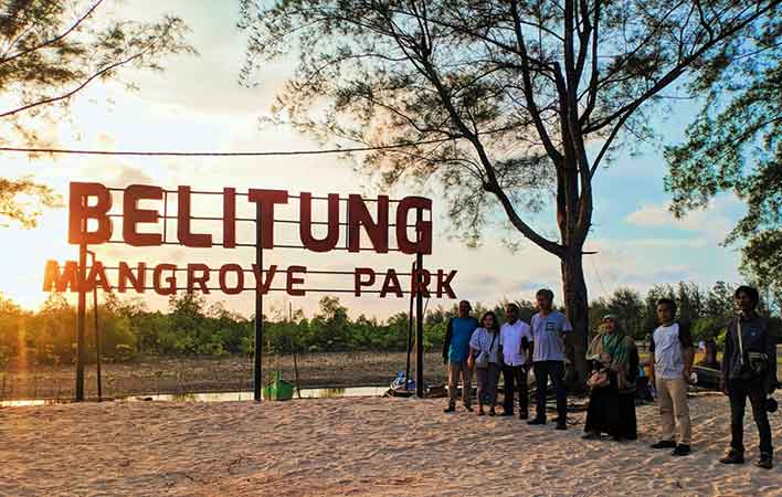 Tim Panitia Persiapan G20 Belitung Cek Geosite Gusong Bugis