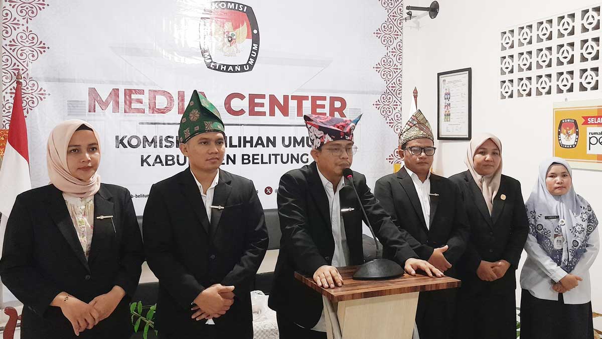 KPU Belitung Terima 4 Berkas Paslon Pilkada 2024, 1 DiKembalikan Karena...