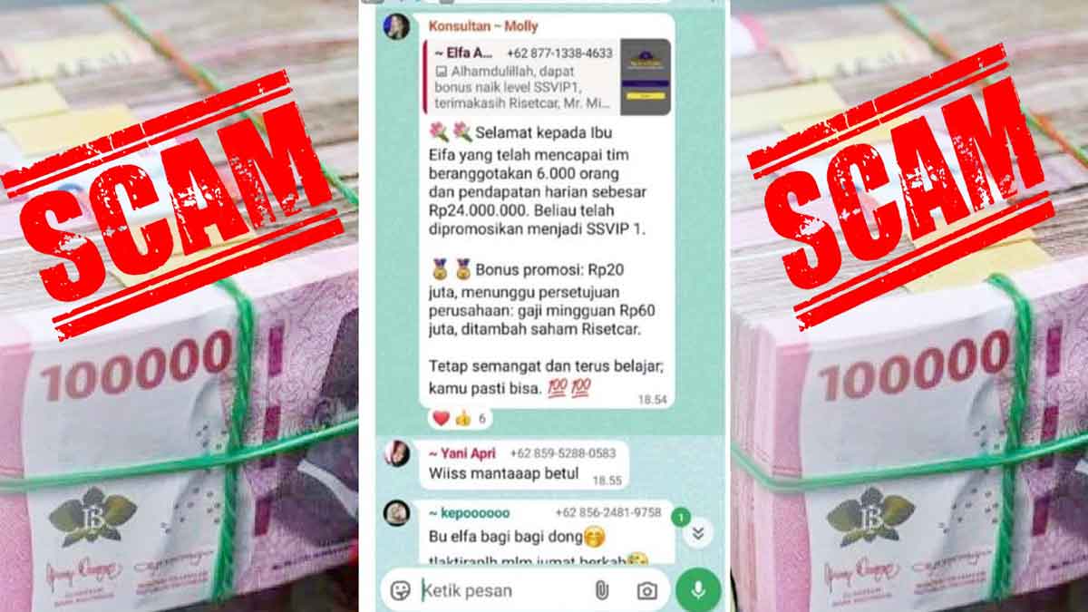 Ribuan Warga Belitung Jadi Korban Investasi RisetCar, Kerugian Diduga Capai Miliaran Rupiah