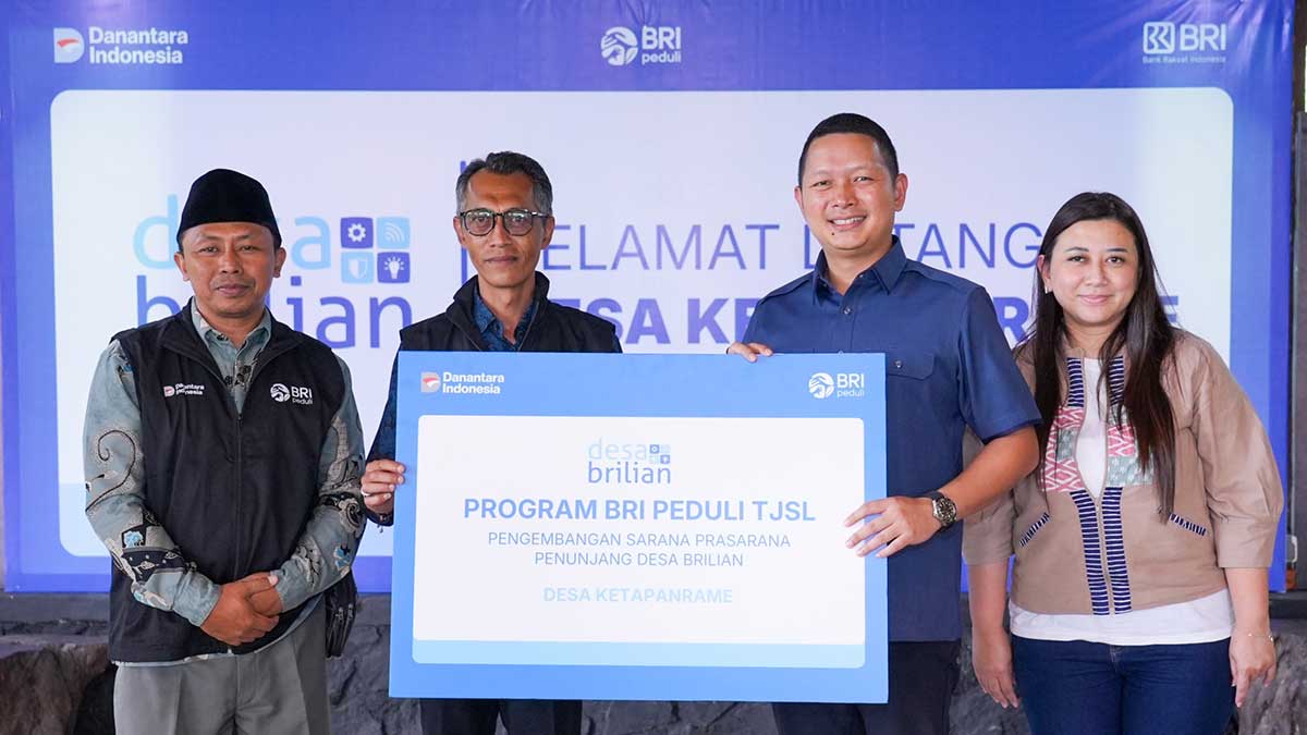BRI Peduli Perkuat Wisata dan Edukasi Desa Ketapanrame, Dorong Ekonomi Warga Makin Berkembang