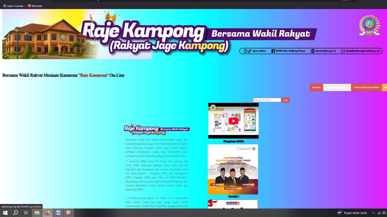 Raje Kampong: Cara Baru Warga Beltim Sampaikan Aspirasi ke DPRD, Begini Langkahnya