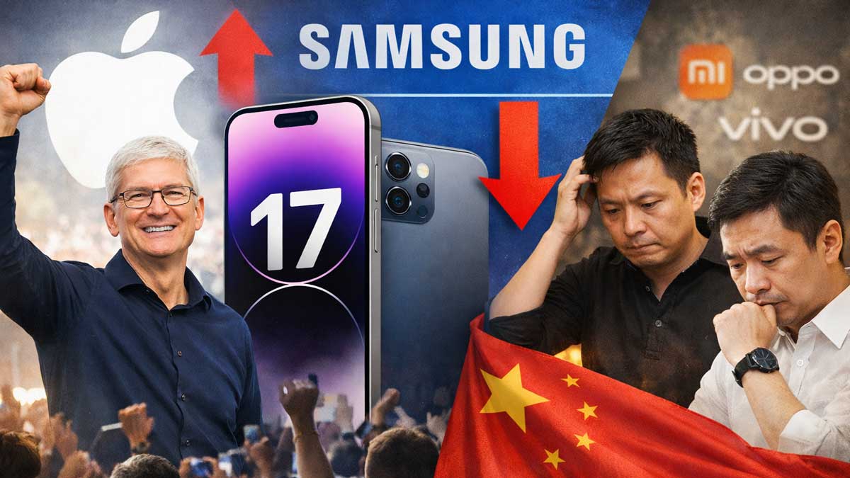 Raja HP Dunia Bangkit, Apple Salip Samsung, Merek China Tersingkir