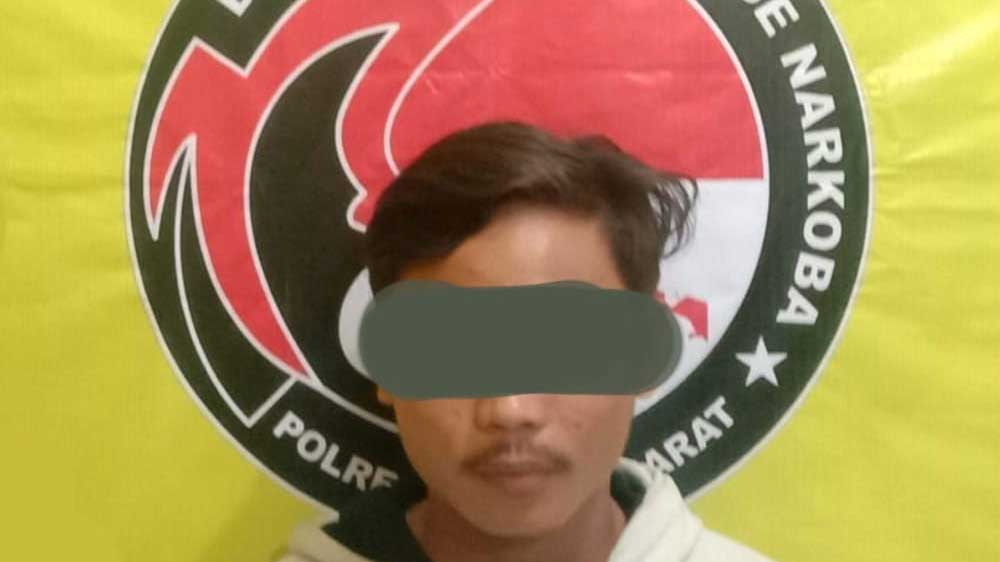 Satresnarkoba Polres Bangka Barat Pemuda Pemilik Sabu