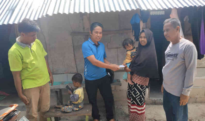 IKASS dan IKA UNSRI Belitung Timur Bantu Julio Kevin, Anak Penyidap Jantung Bocor