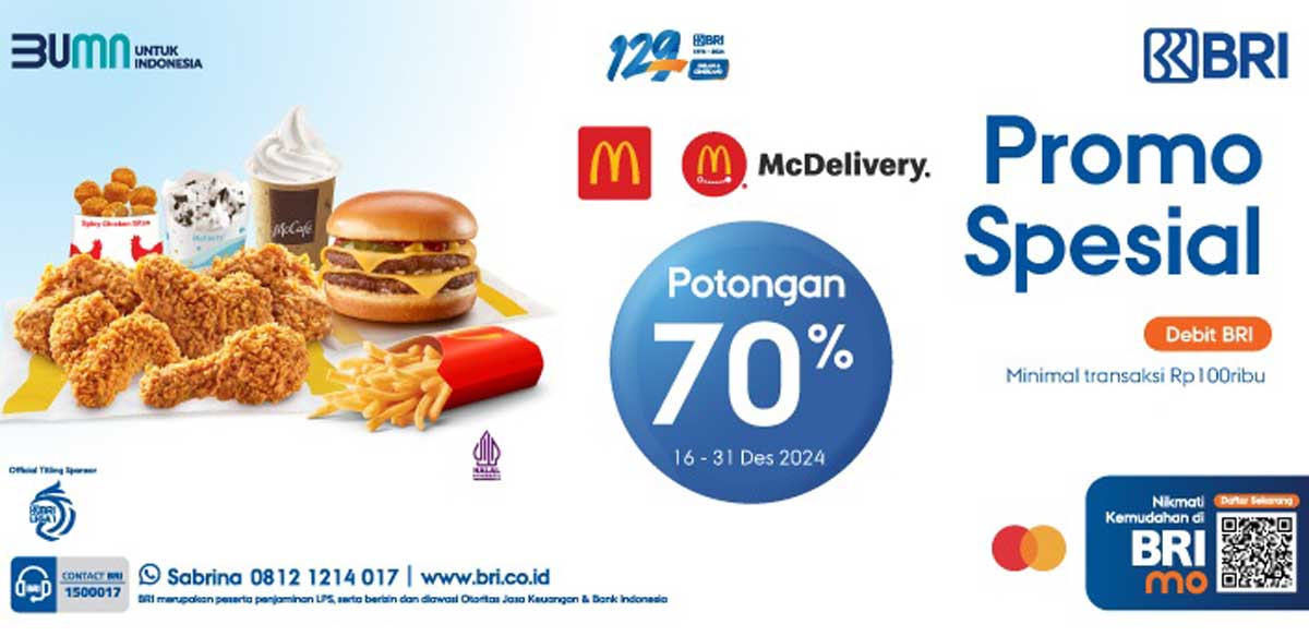  Promo HUT BRI 2024: Dari Diskon Hingga Cashback Menggoda, Jangan Sampai Kelewatan!