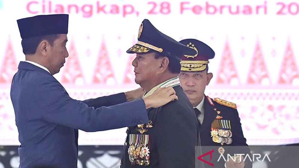 Prabowo Dapat Pangkat Jenderal Kehormatan dari Presiden Jokowi, Resmi Menyandang Titel Baru