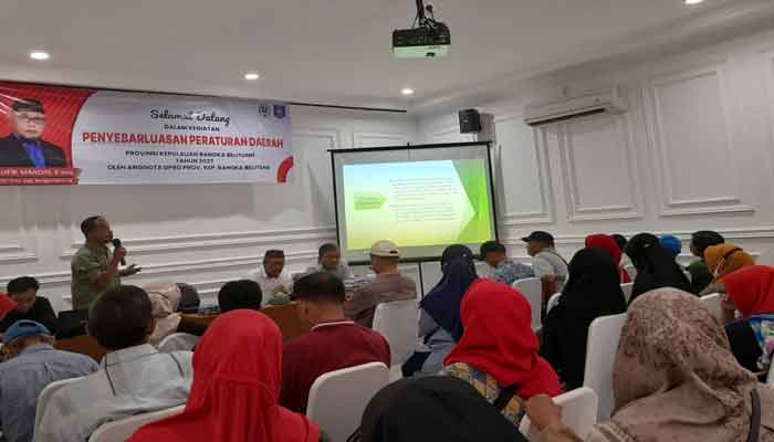 Taufik Mardin: Perda Pelayanan Publik Penting Diketahui Masyarkat Bangka Belitung