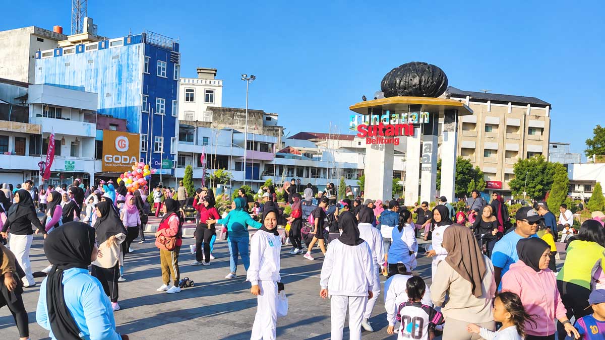 Jadwal CFD Bundaran Satam Belitung Berubah, Cek Jam Terbarunya