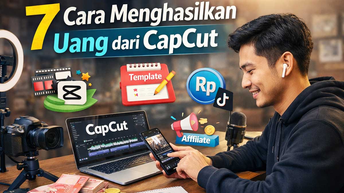 Lengkap, 7 Cara Menghasilkan Uang dari CapCut yang Terbukti Membayar