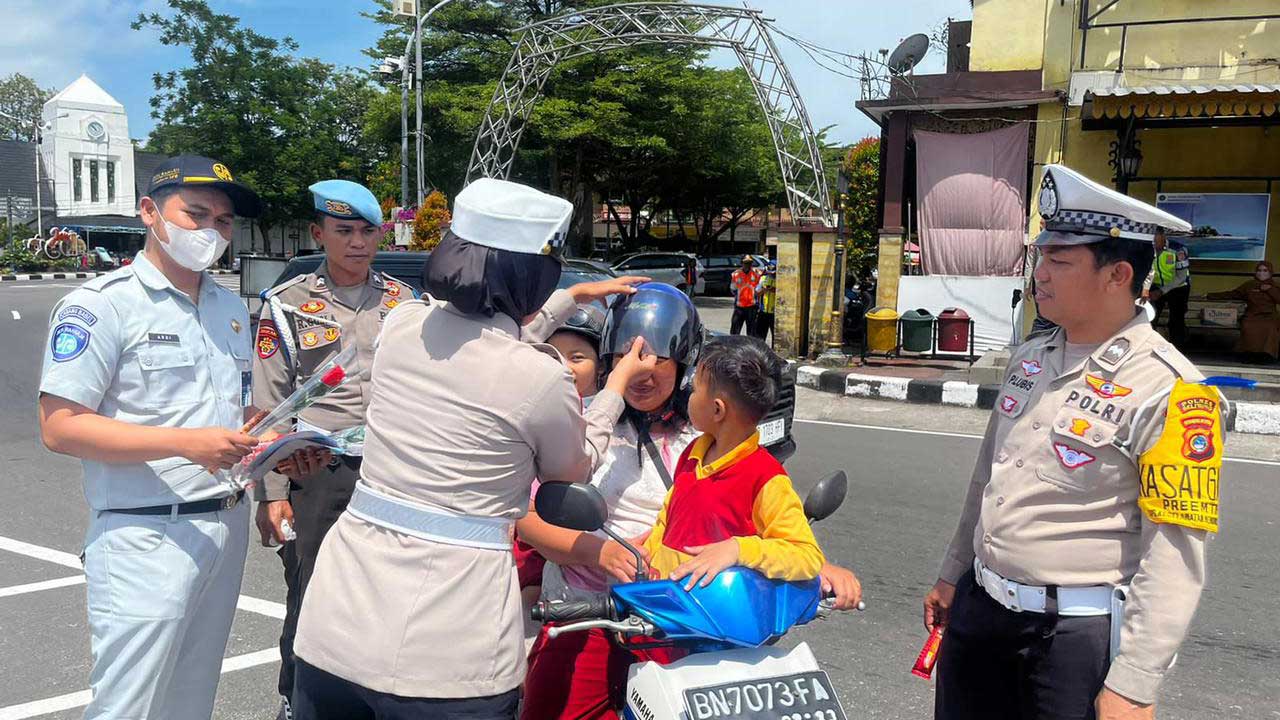 Selama OKM 2023 Nihil Kecelakaan, Satlantas Polres Belitung Hanya Keluarkan Teguran