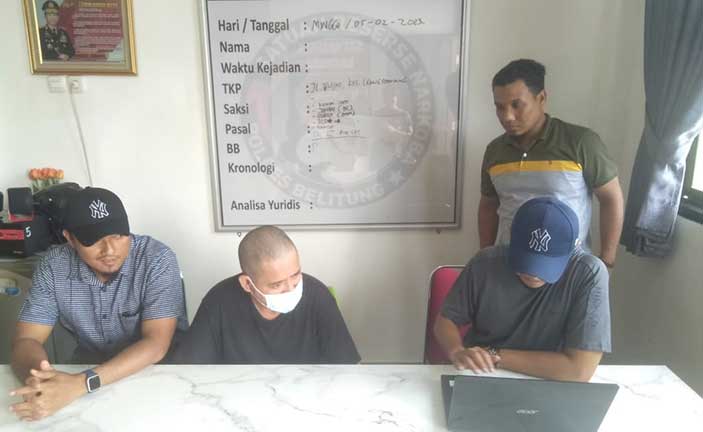 Miliki 487 Gram Ganja, Pria Tanjungpandan Ditangkap Satres Narkoba Polres Belitung