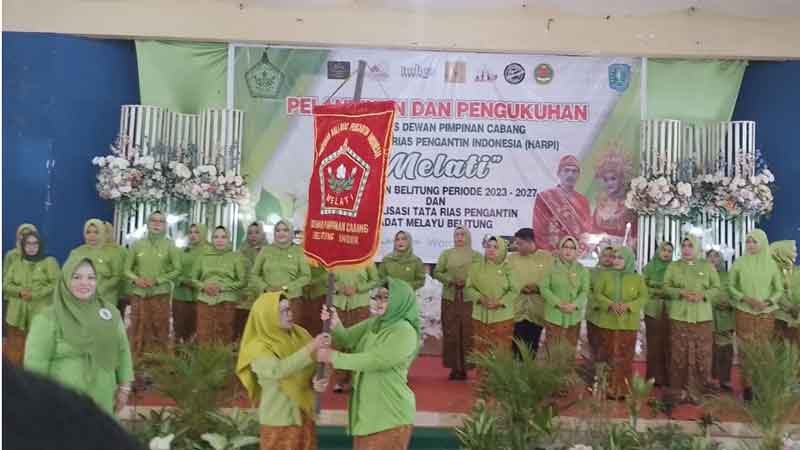 Sulistiawati Jabat Ketua HARPI Melati Belitung Periode 2023-2027