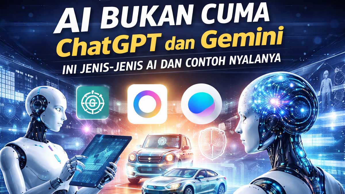 AI Bukan Cuma ChatGPT dan Gemini, Ini Jenis-Jenis AI & Contoh Nyatanya