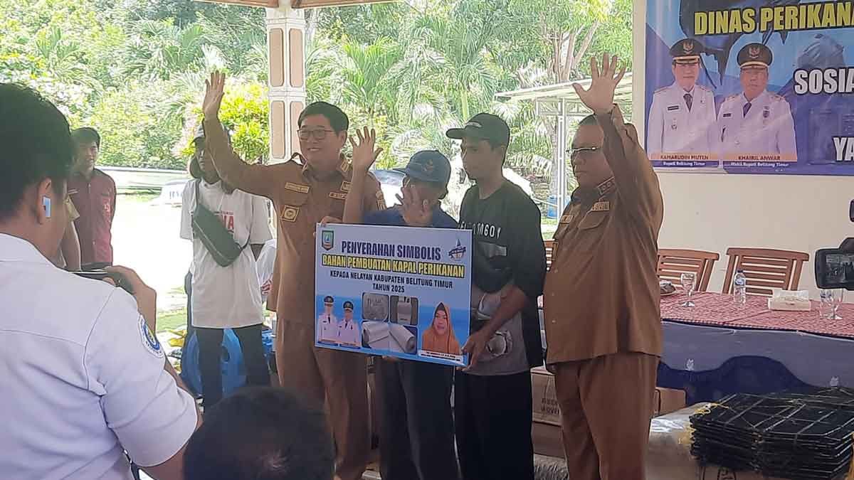 Bantuan Nelayan Beltim Mulai Disalurkan, Total Anggaran Capai Rp2,7 Miliar